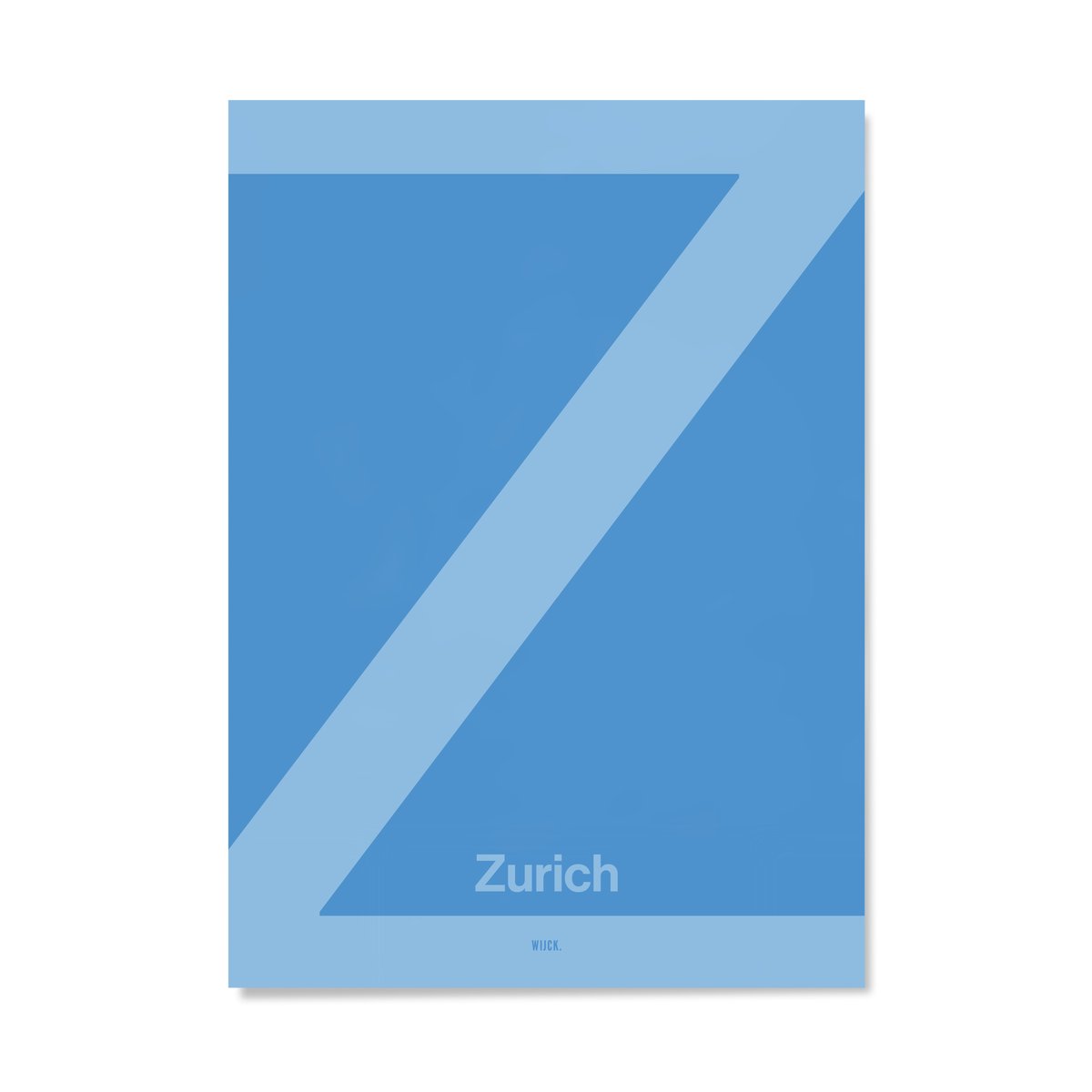 Poster von Z von Zurich | WIJCK.