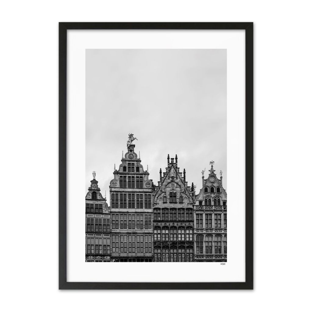 Poster von Antwerpen - Grote Markt | WIJCK.