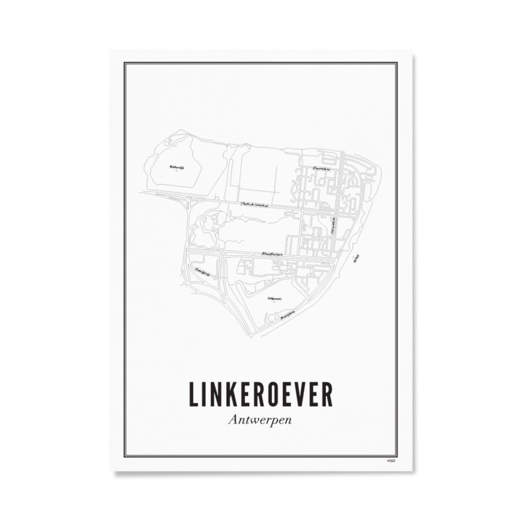 Affiches de Anvers - Linkeroever | WIJCK.