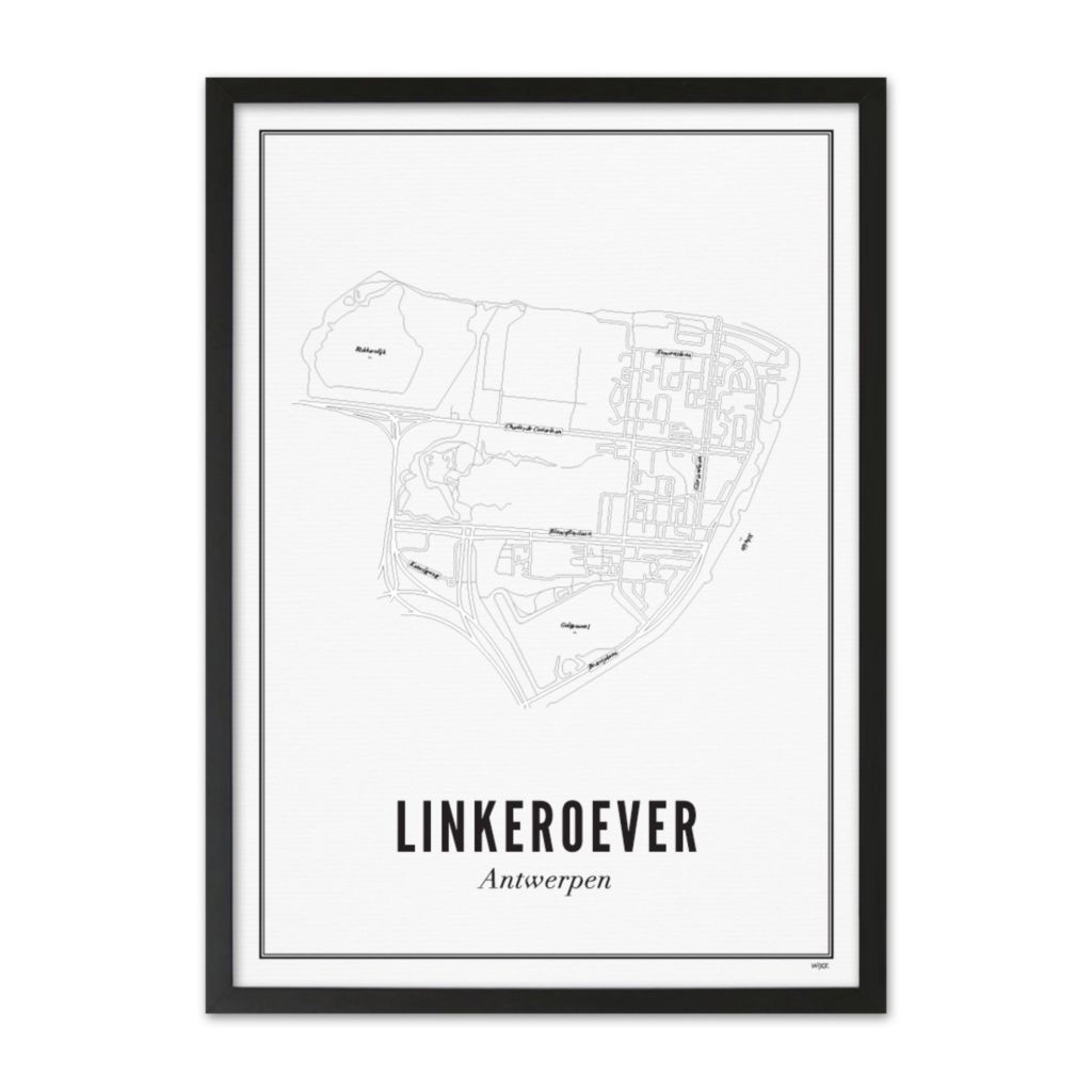 Affiches de Anvers - Linkeroever | WIJCK.