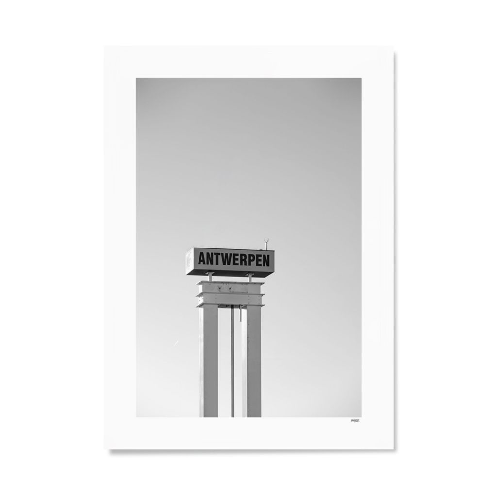 Poster von Antwerpen - De Kaaien | WIJCK.