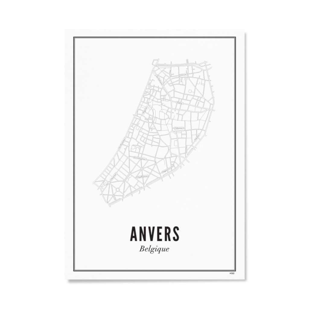 Affiches de Antwerp - Centrum (FR) | WIJCK.