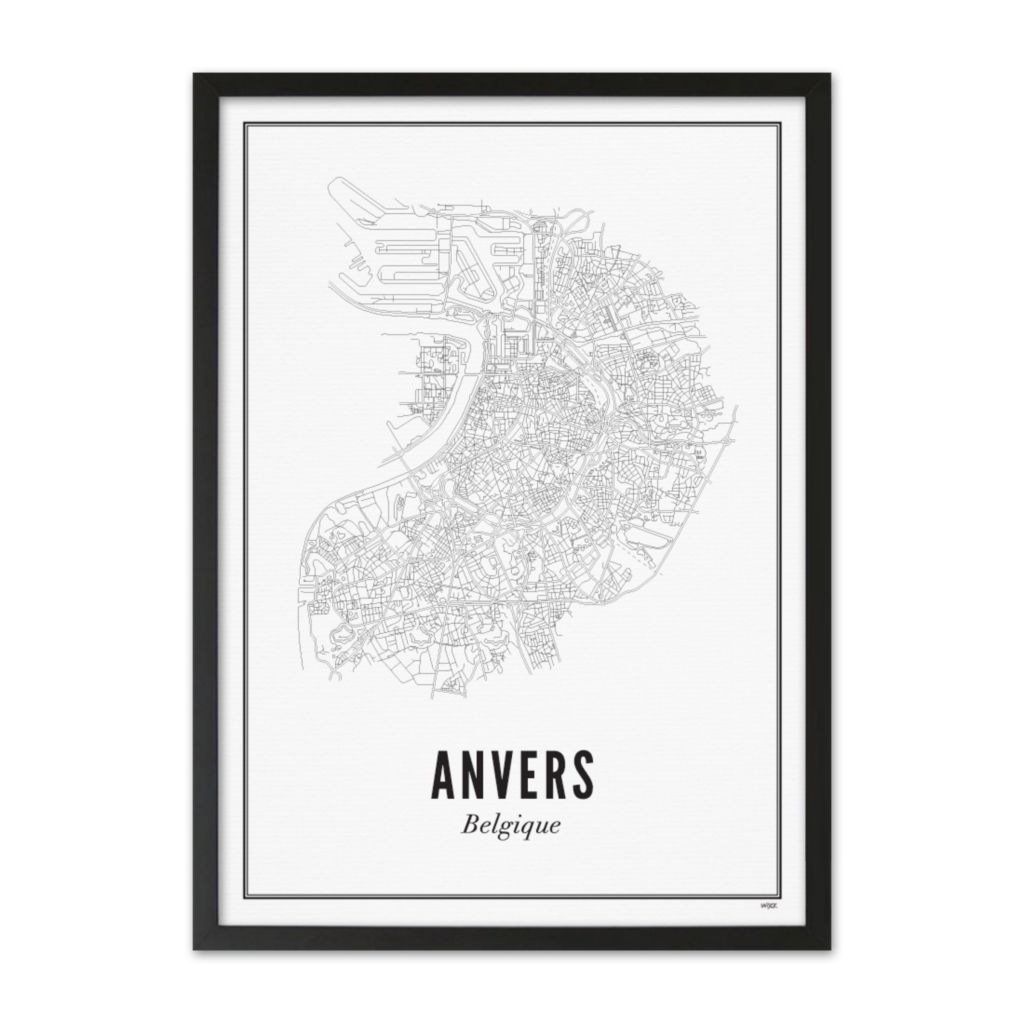 Poster of Antwerp - Stad (FR) | WIJCK.