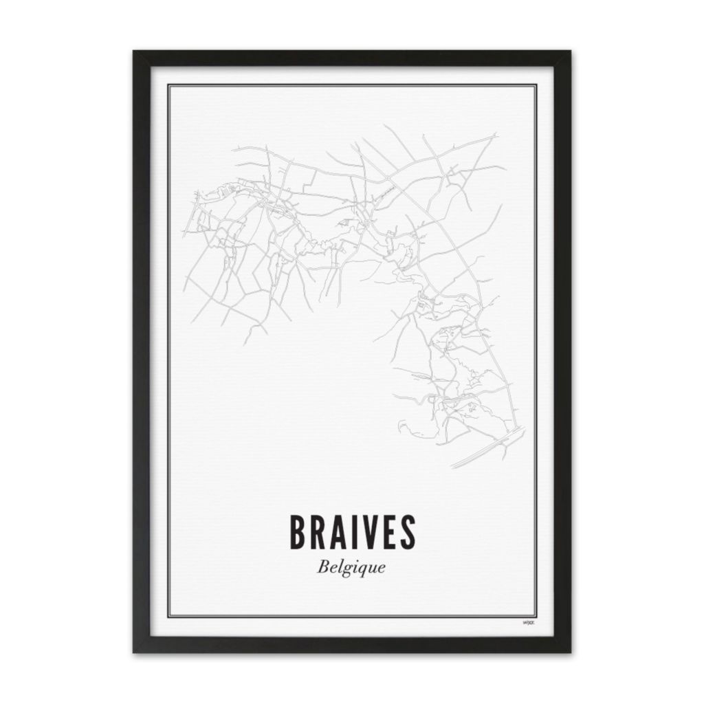 Poster van Bastia - Stad | WIJCK. 