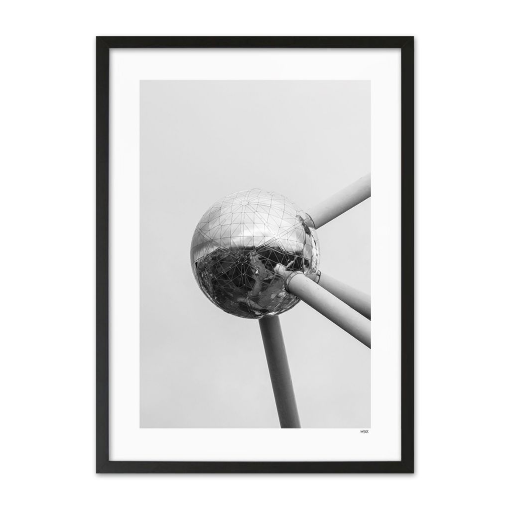 Poster von Brussel - Atomium | WIJCK.