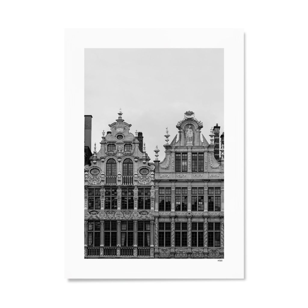 Poster of Brussels - Grand Place | WIJCK.