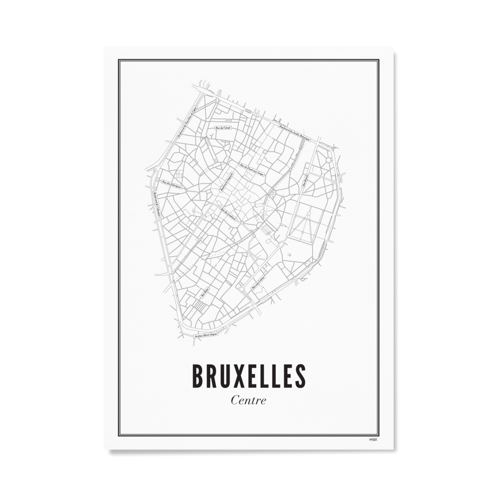 Affiches de Bruxelles - Centre | WIJCK.