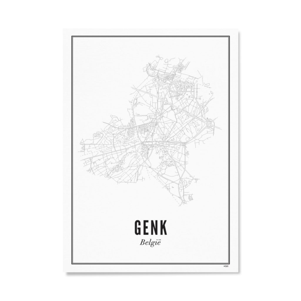 Poster of Genk - Stad | WIJCK.