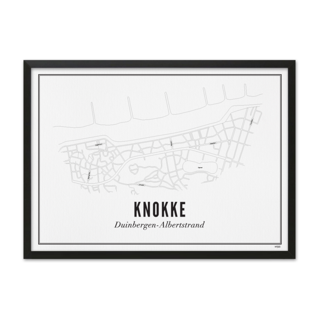 Affiches de Knokke - Duinbergen & Albertstrand | WIJCK.