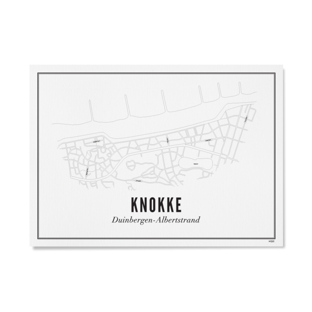 Affiches de Knokke - Duinbergen & Albertstrand | WIJCK.