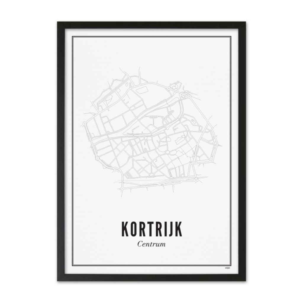 Poster of Courtray - Center | WIJCK.
