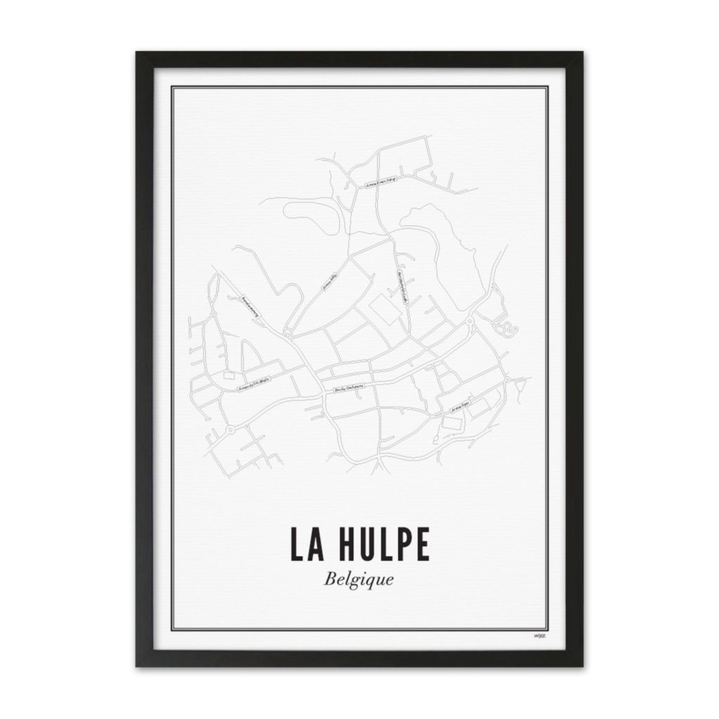Poster von La Hulpe - Stadt | WIJCK.