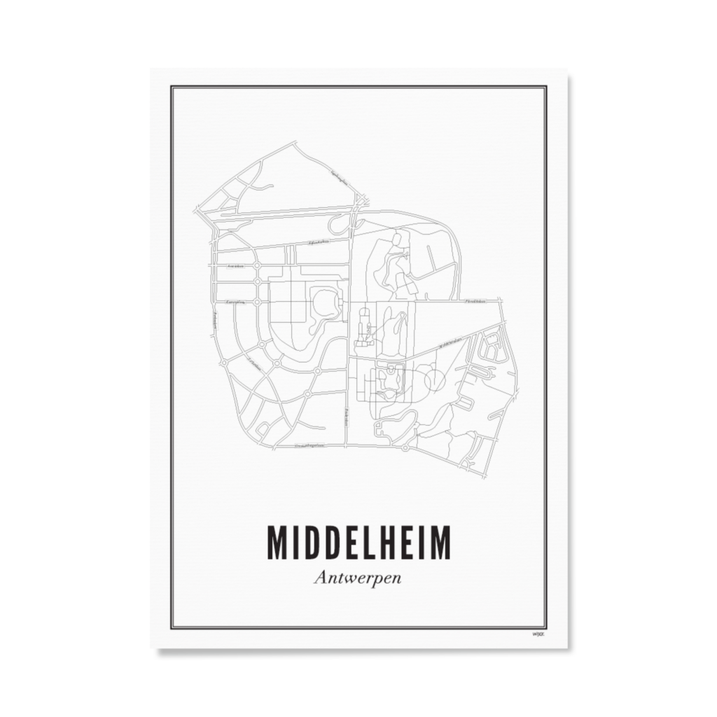Affiches de Anvers - Middelheim | WIJCK.