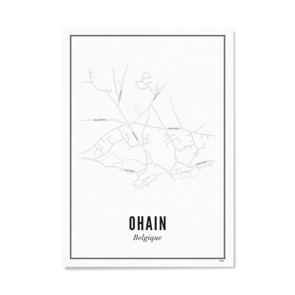 Poster of Ohain - City | WIJCK.