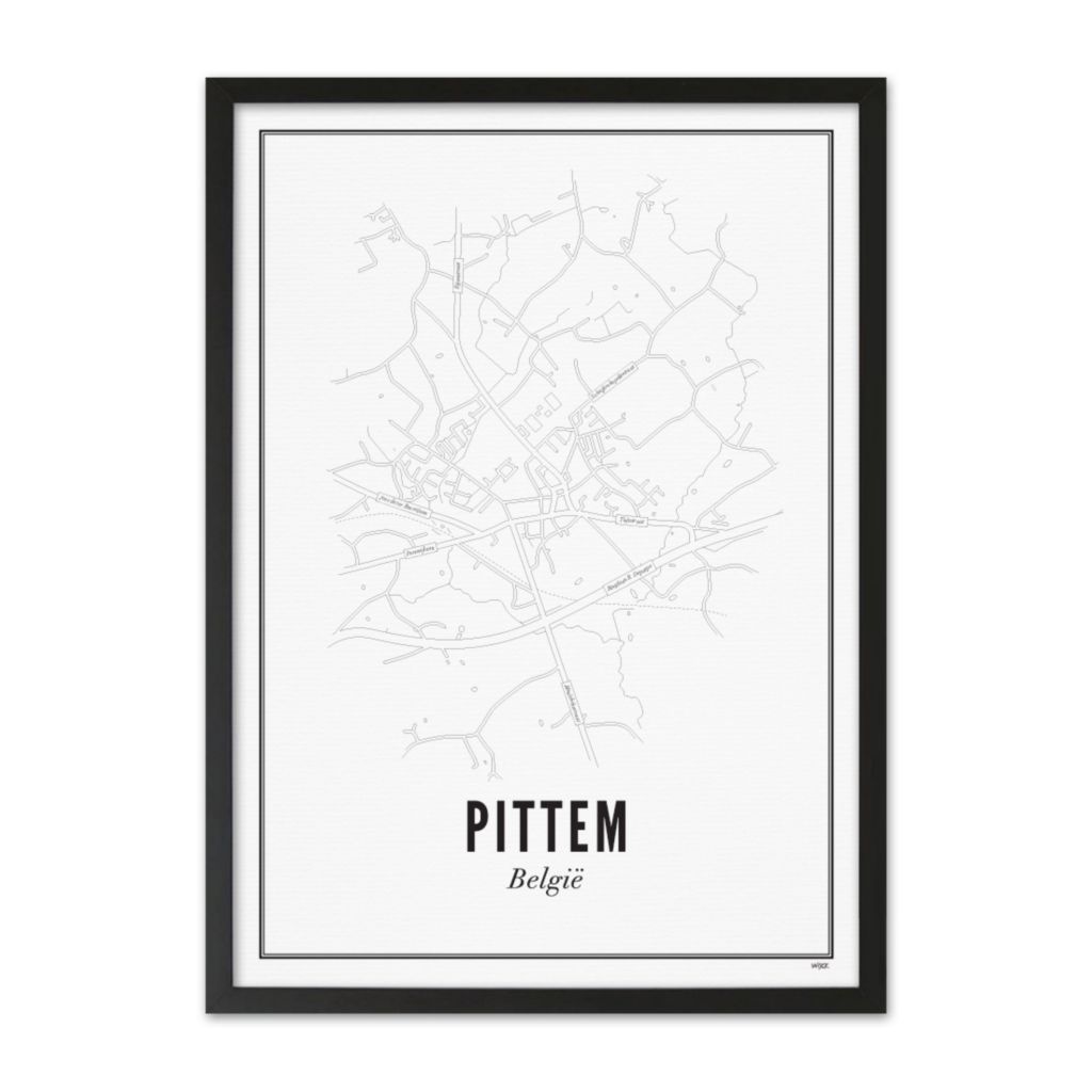 Poster van Pittem – Stad | WIJCK. 
