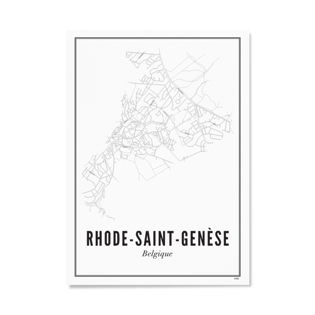 Affiches de Rhode-Saint-Genèse - Belgium | WIJCK.