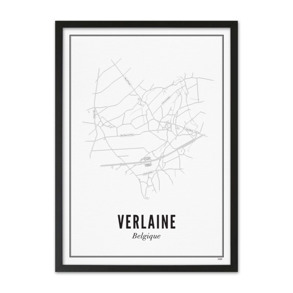 Poster of Verlaine - Stad | WIJCK.