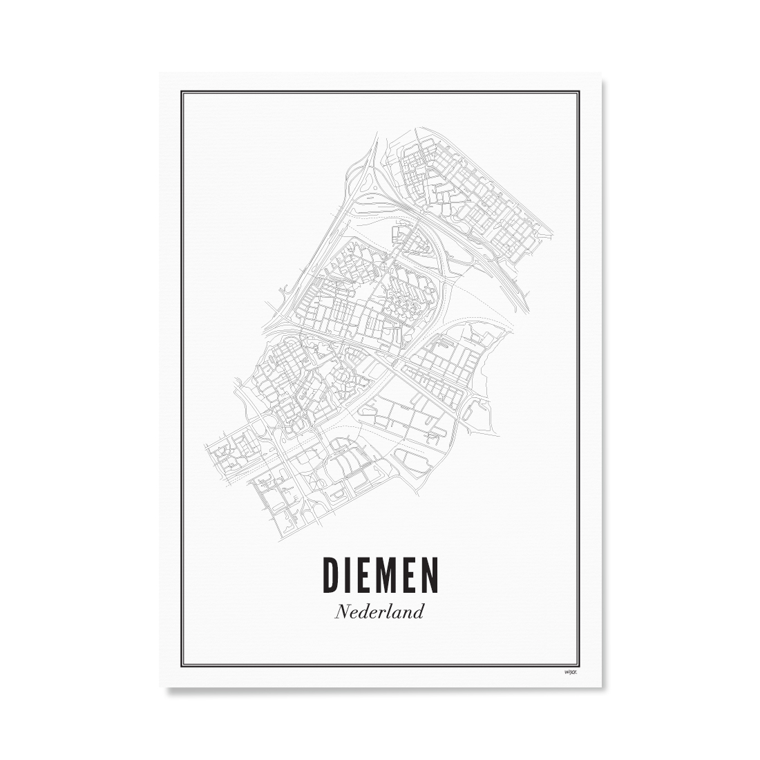 Affiches de Diemen - Ville | WIJCK.