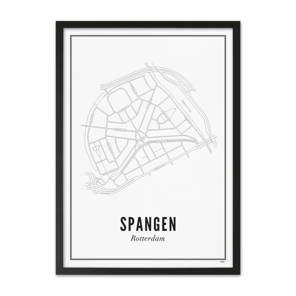 Poster of Rotterdam - Spangen