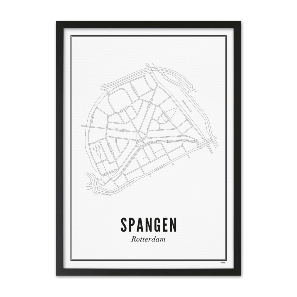 Affiches de Rotterdam - Spangen | WIJCK.