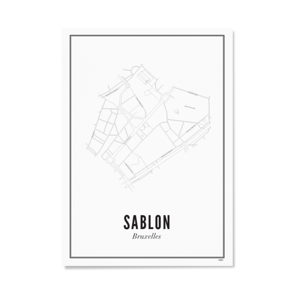 Affiches de Bruxelles - Zavel | WIJCK.