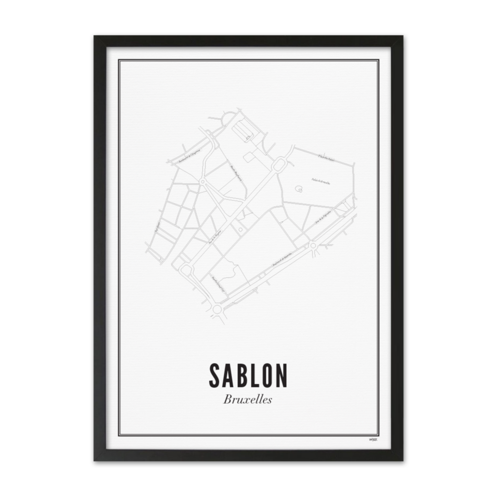 Affiches de Bruxelles - Zavel | WIJCK.