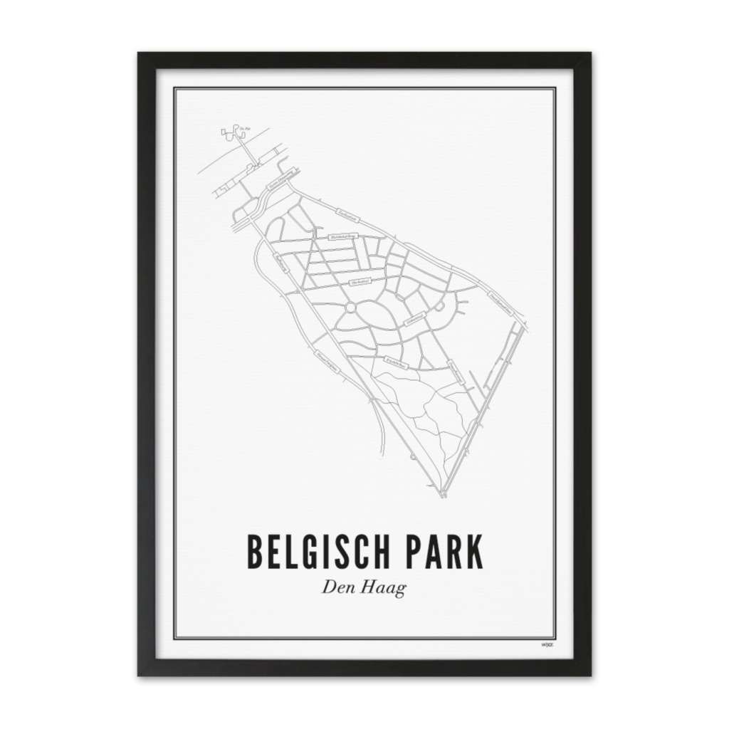 Affiches de La Haye - Belgisch Park | WIJCK.
