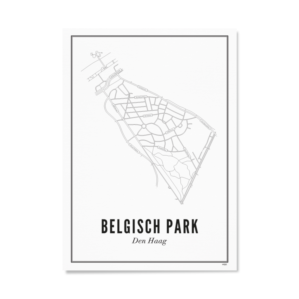 Affiches de La Haye - Belgisch Park | WIJCK.
