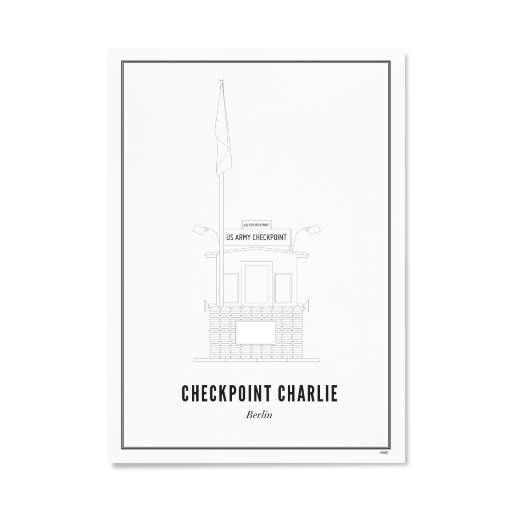 Affiches de Berlin - Checkpoint Charlie | WIJCK.