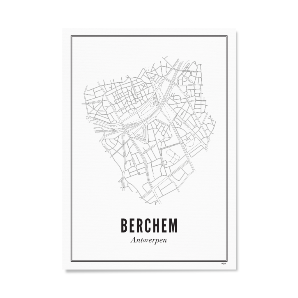 Affiches de Anvers - Berchem | WIJCK.