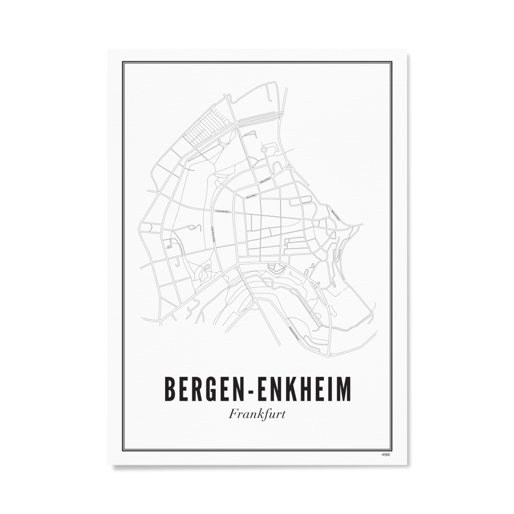 Affiches de Frankfurt - Bergen-Enkheim | WIJCK.