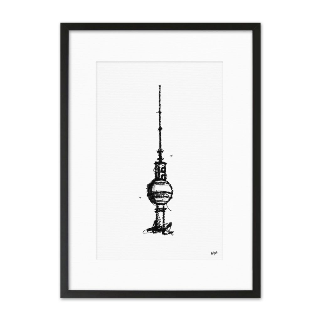 Affiches de Berlin - Fernsehturm | WIJCK.