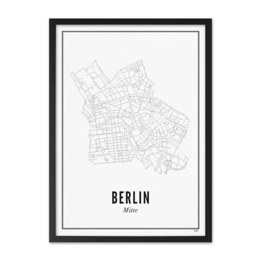 Poster von Berlin - Mitte | WIJCK.