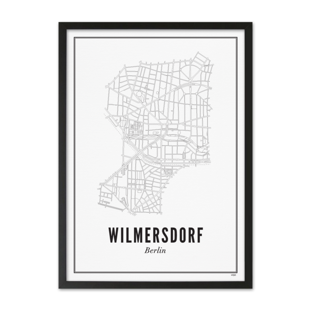 Poster von Berlin - Wilmersdorf | WIJCK.