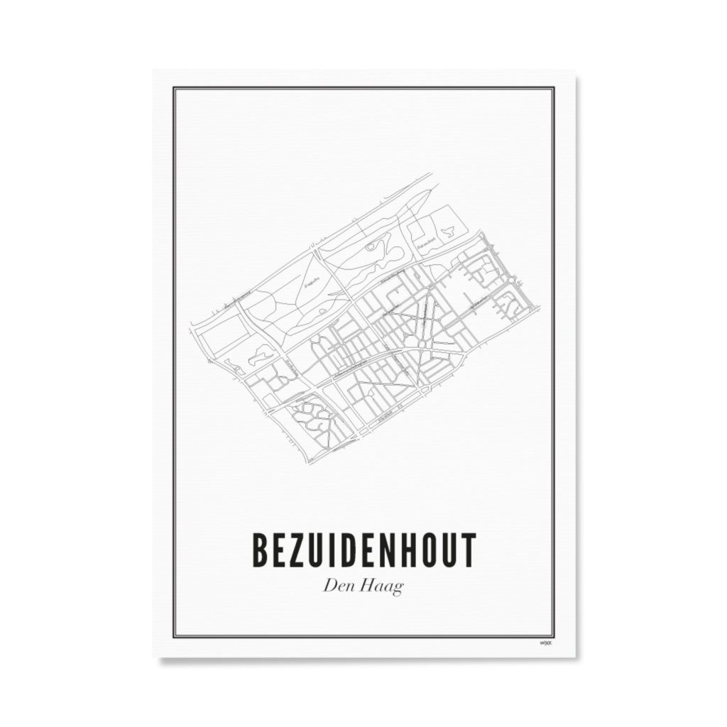 Affiches de La Haye - Bezuidenhout | WIJCK.