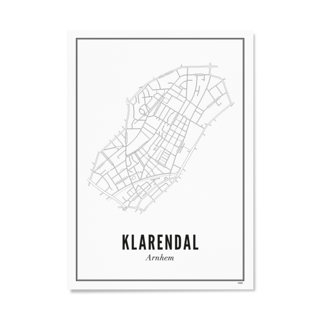 Poster von Arnhem - Klarendal | WIJCK.