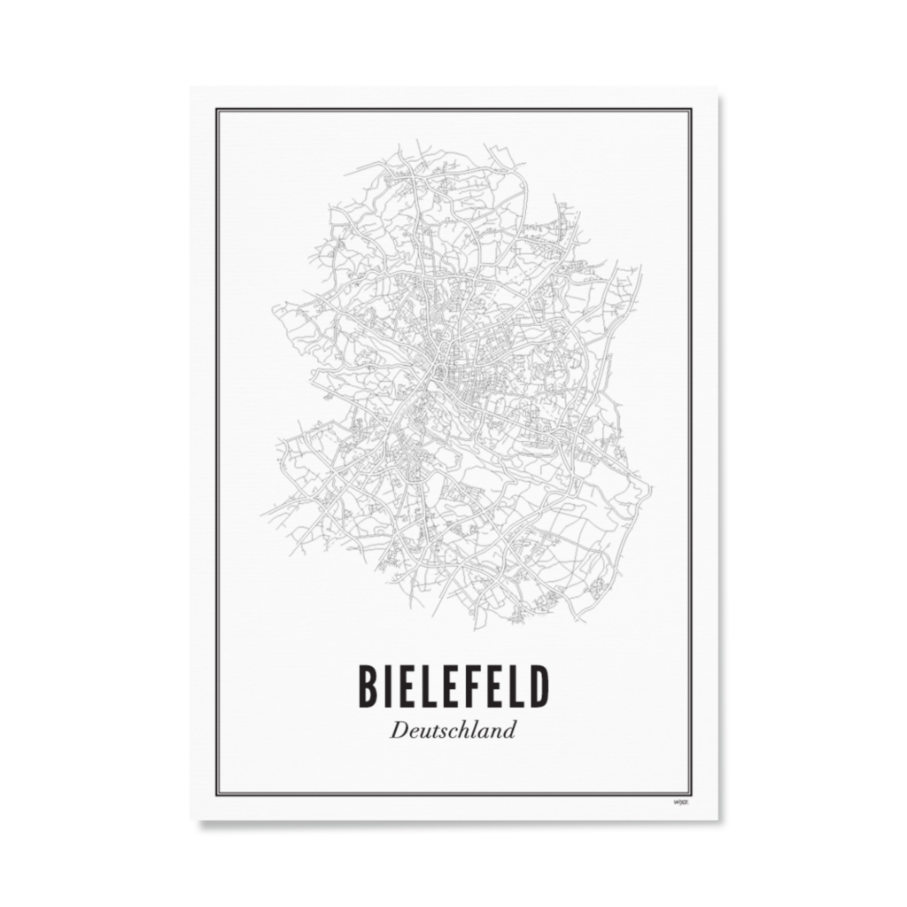Affiches de Bielefeld - Ville | WIJCK.