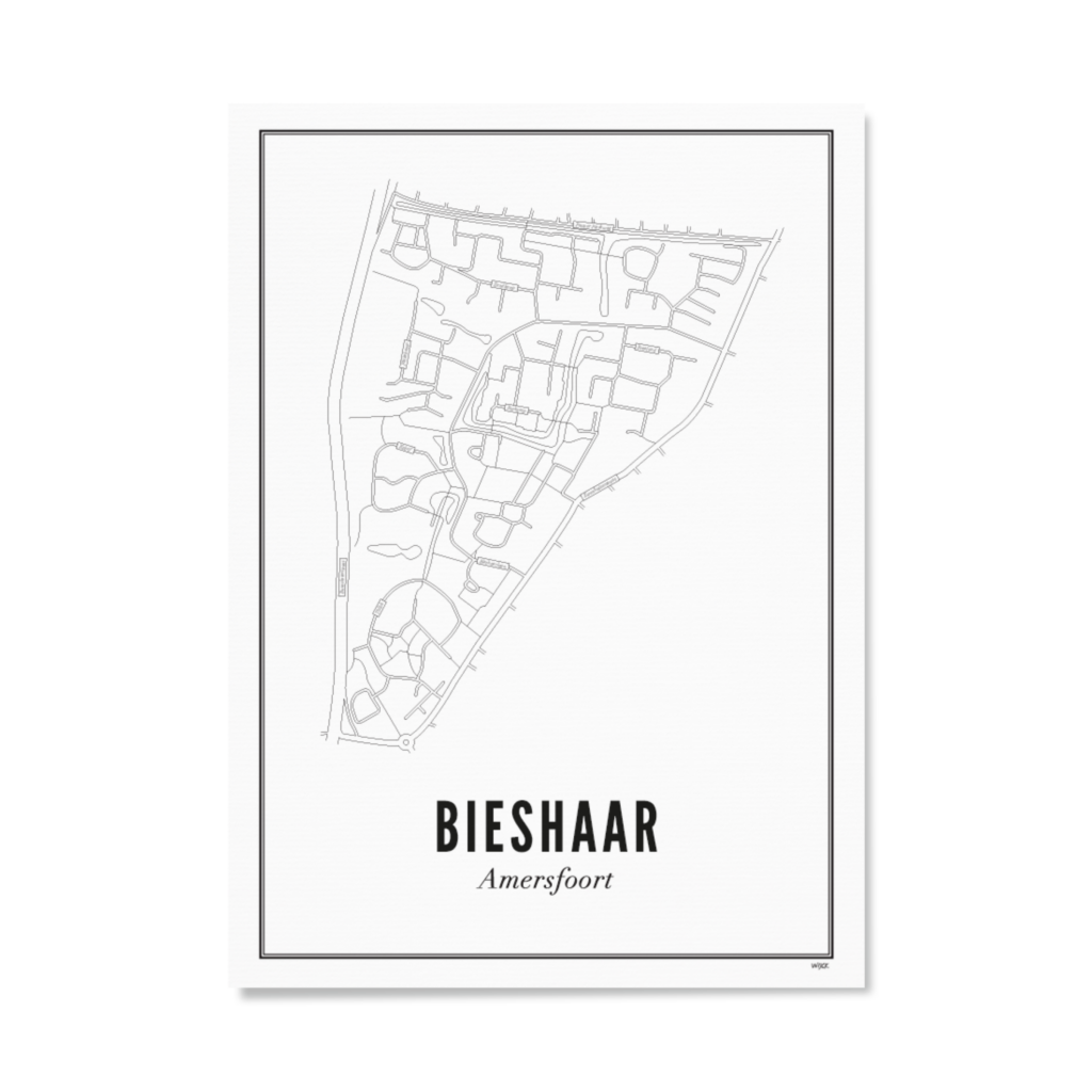 Poster of Amersfoort - Bieshaar | WIJCK.