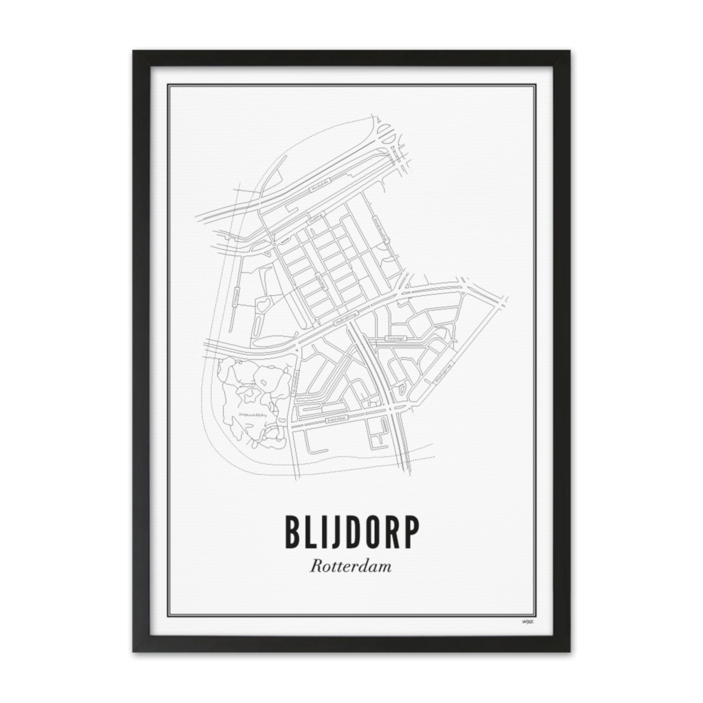 Affiches de Rotterdam - Blijdorp | WIJCK.