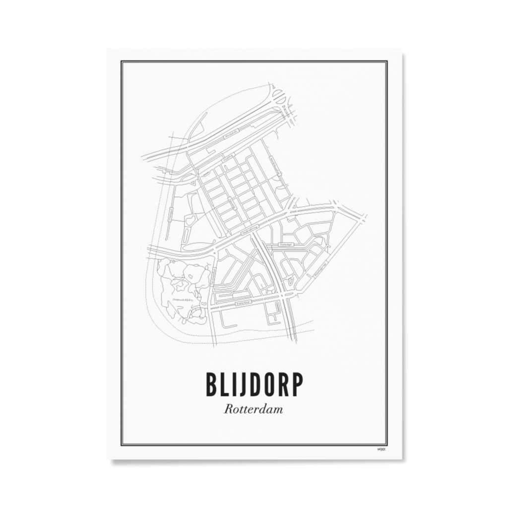 Affiches de Rotterdam - Blijdorp | WIJCK.