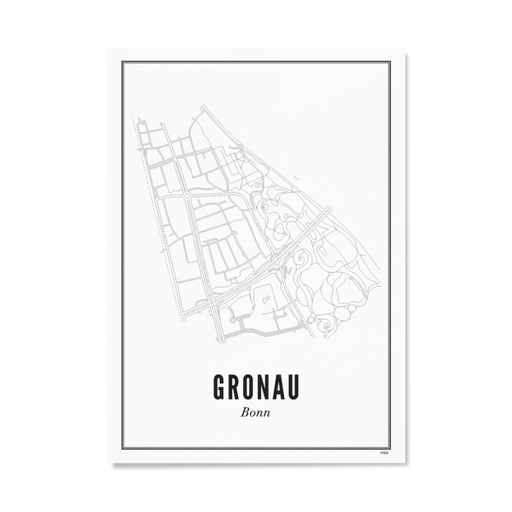 Poster of Bonn - Gronau | WIJCK.