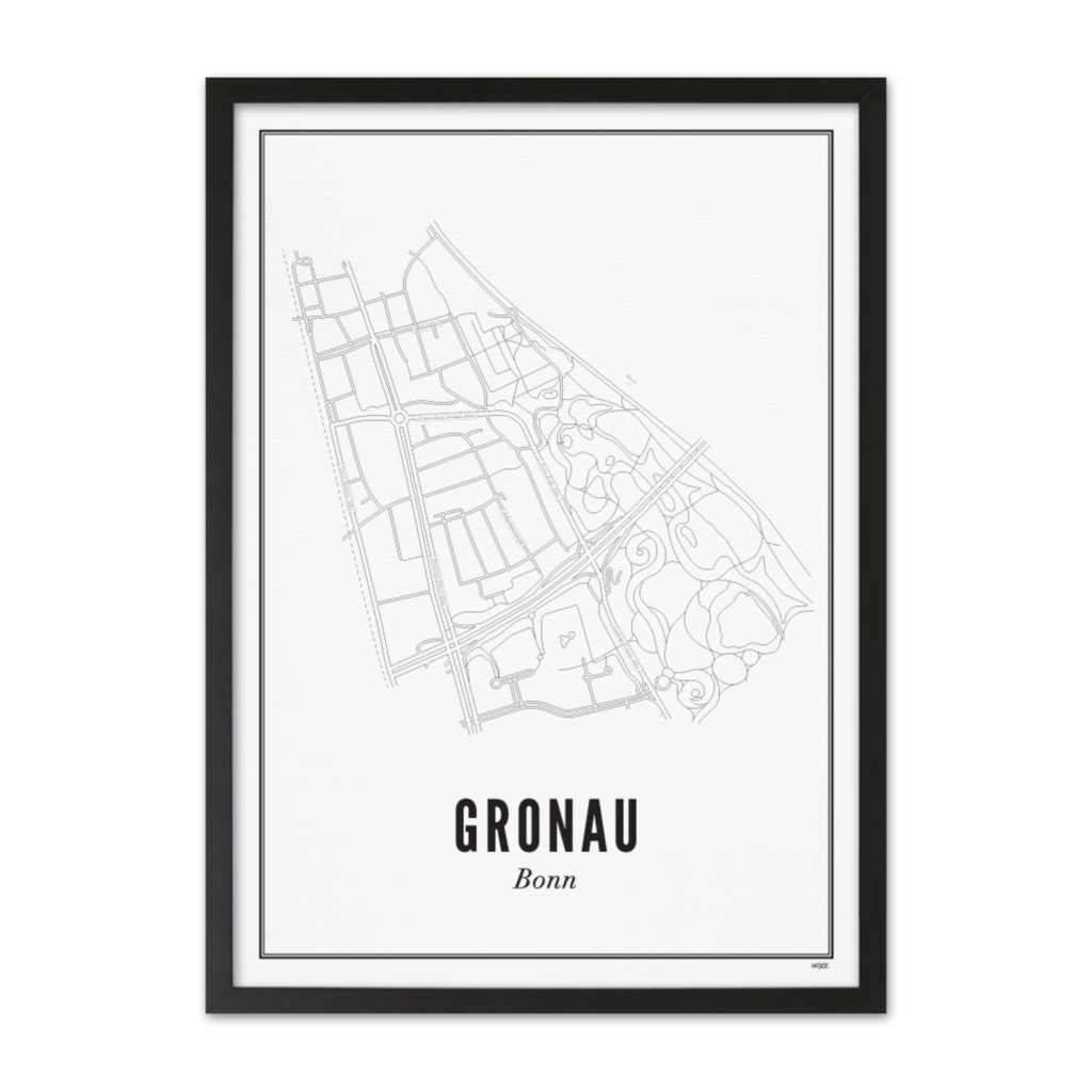 Poster of Bonn - Gronau | WIJCK.