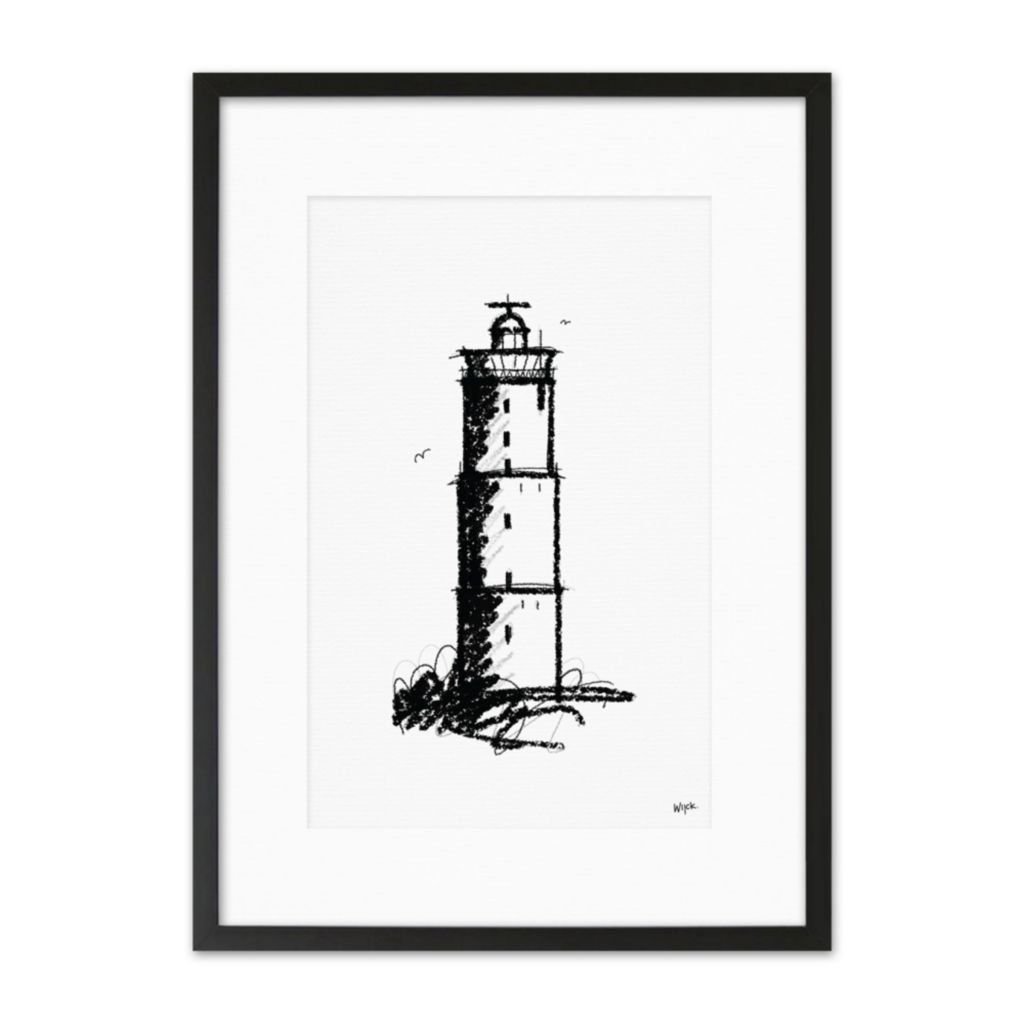 Poster of Terschelling - Brandaris | WIJCK.