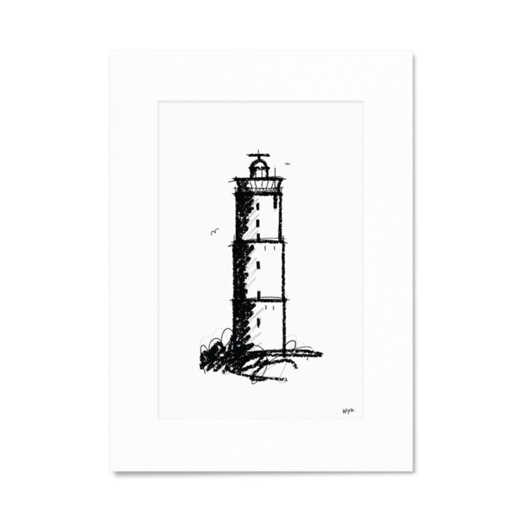 Poster of Terschelling - Brandaris | WIJCK.