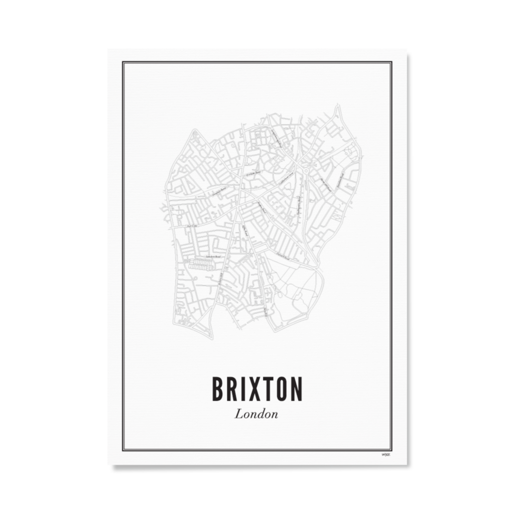 Poster of London - Brixton | WIJCK.