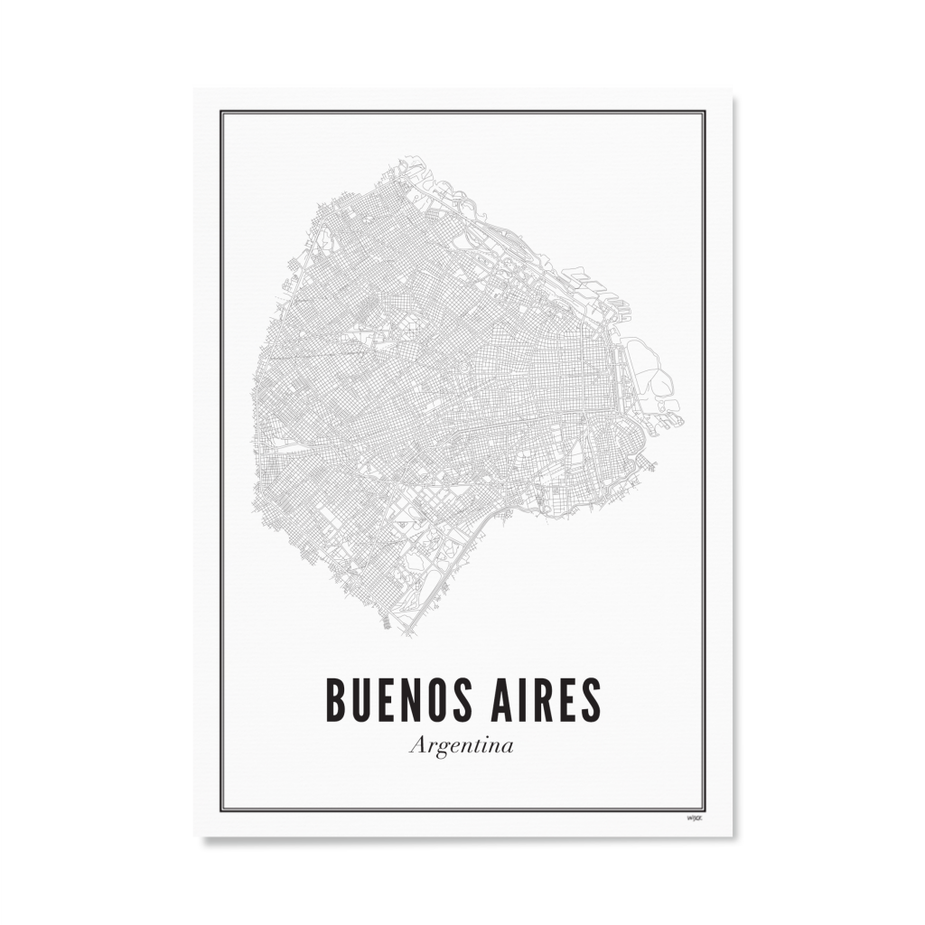 Affiches de Buenos Aires - Ville | WIJCK.