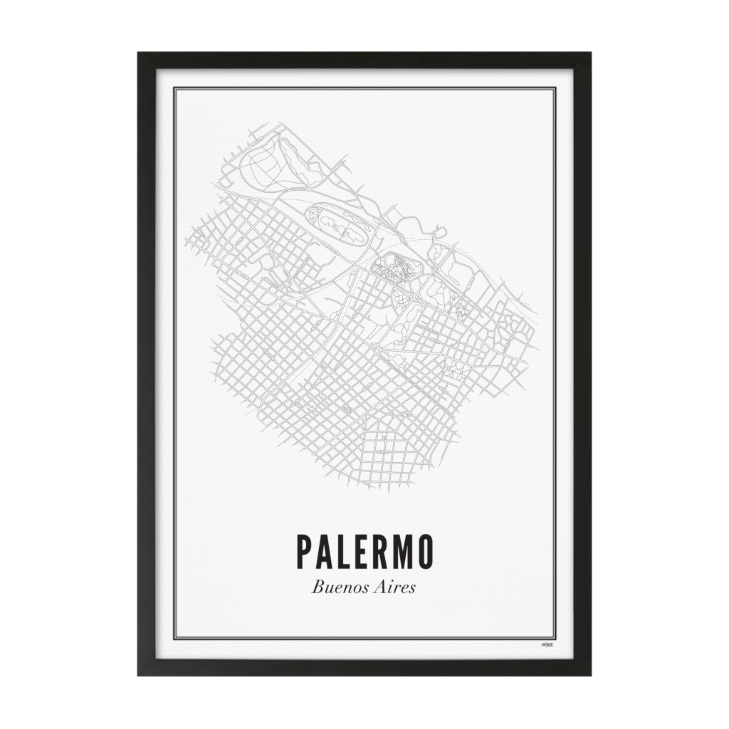 Poster of Palermo - Buenos Aires | WIJCK.
