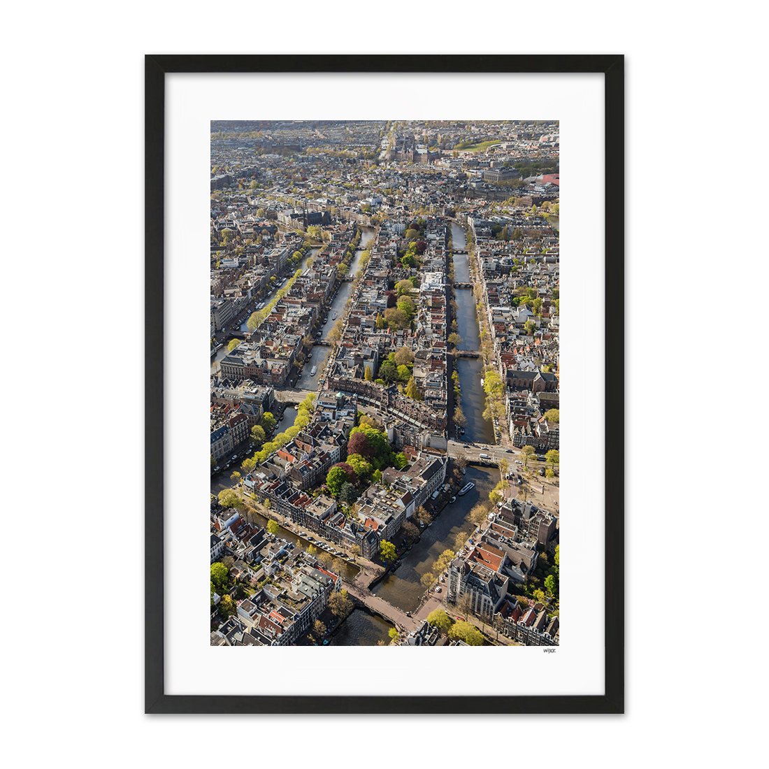 Poster of Canals of Amsterdam | WIJCK.