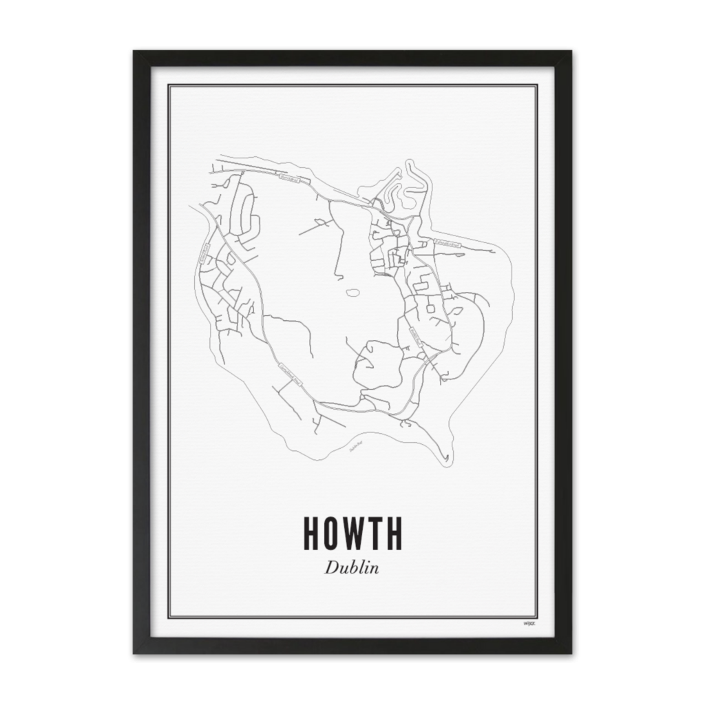 Affiches de Dublin - Howth | WIJCK.