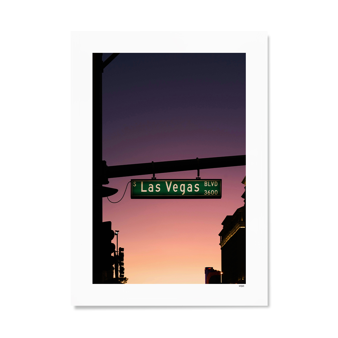 Affiches de Streets of Las Vegas | WIJCK.